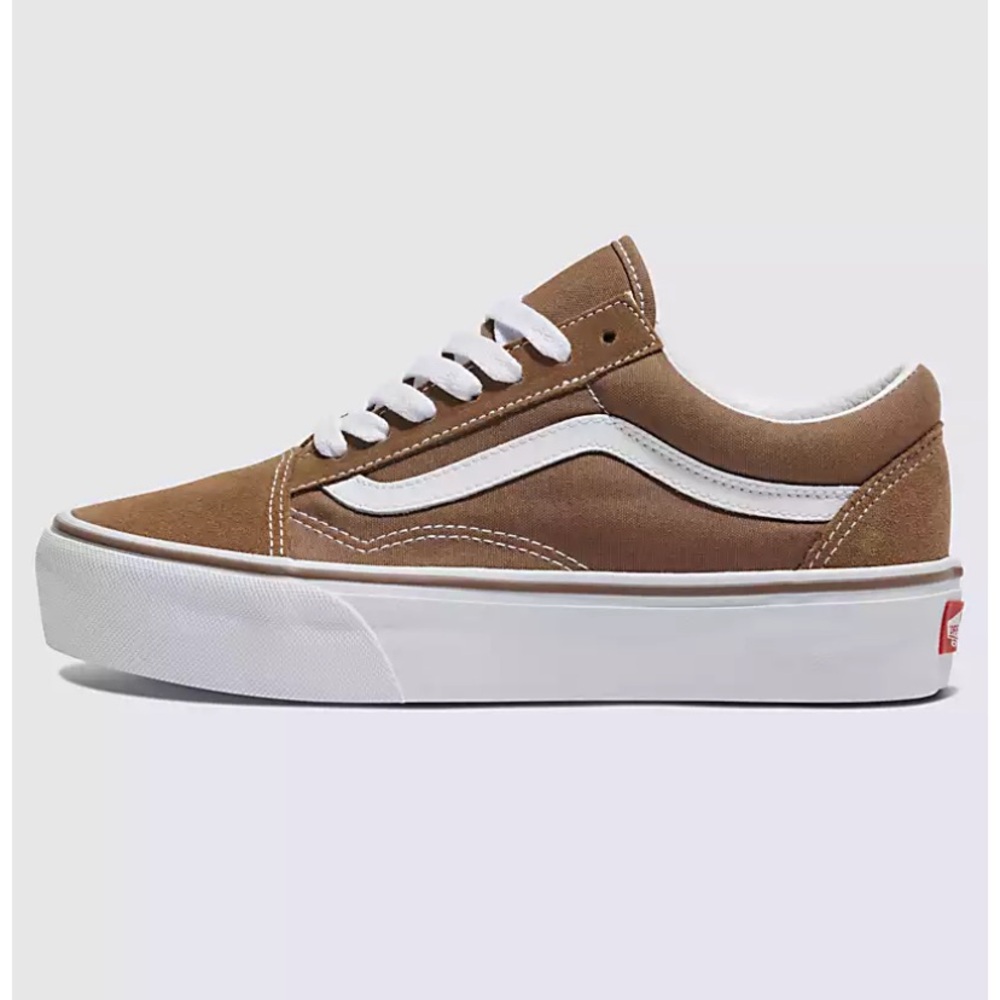 Platform Vans size 8